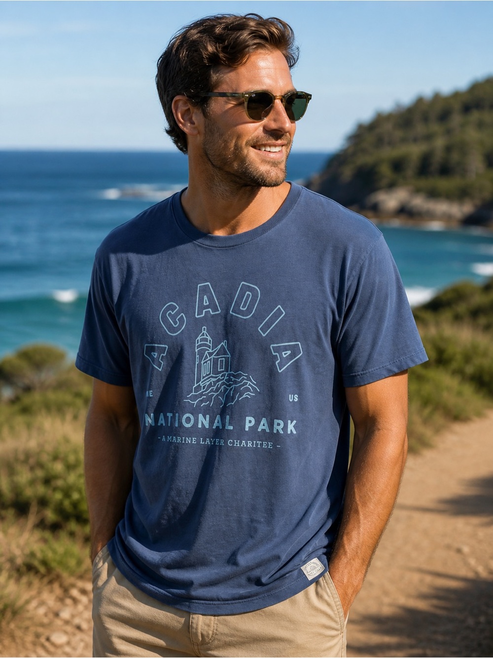 Marine Layer Acadia National Park Shirt